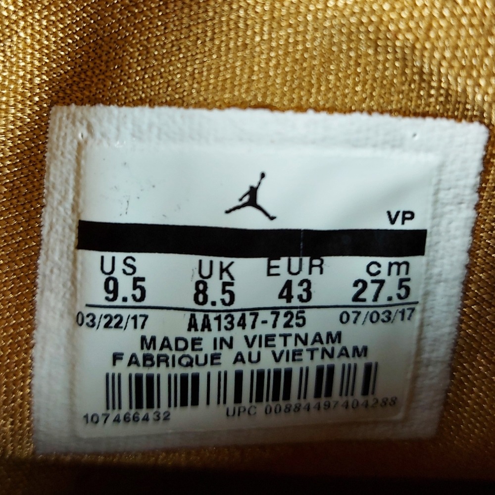 Air Jordan Trunner LX High Golden Harvest - Picture 7 of 7